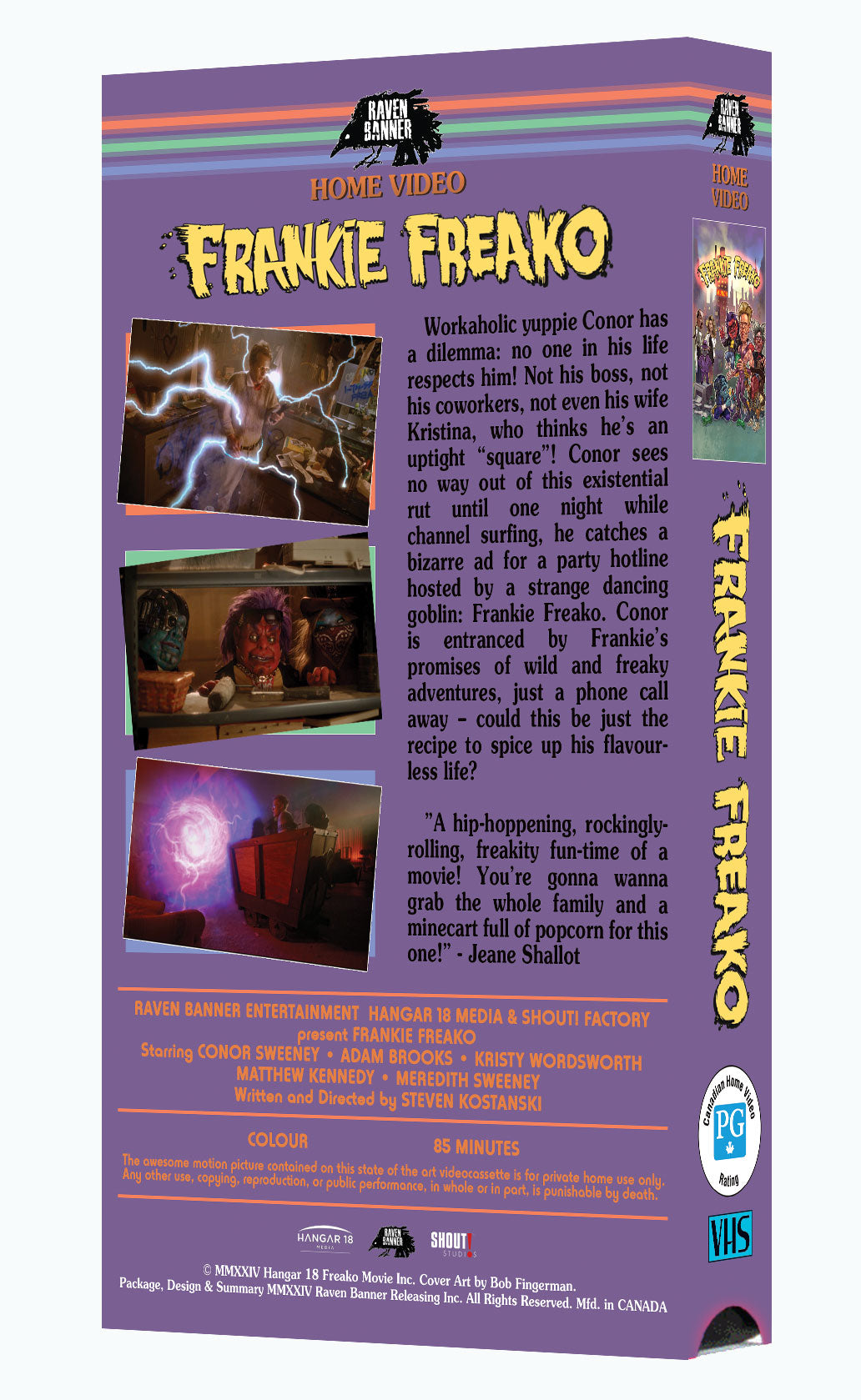 FRANKIE FREAKO - LIMITED EDITION VHS