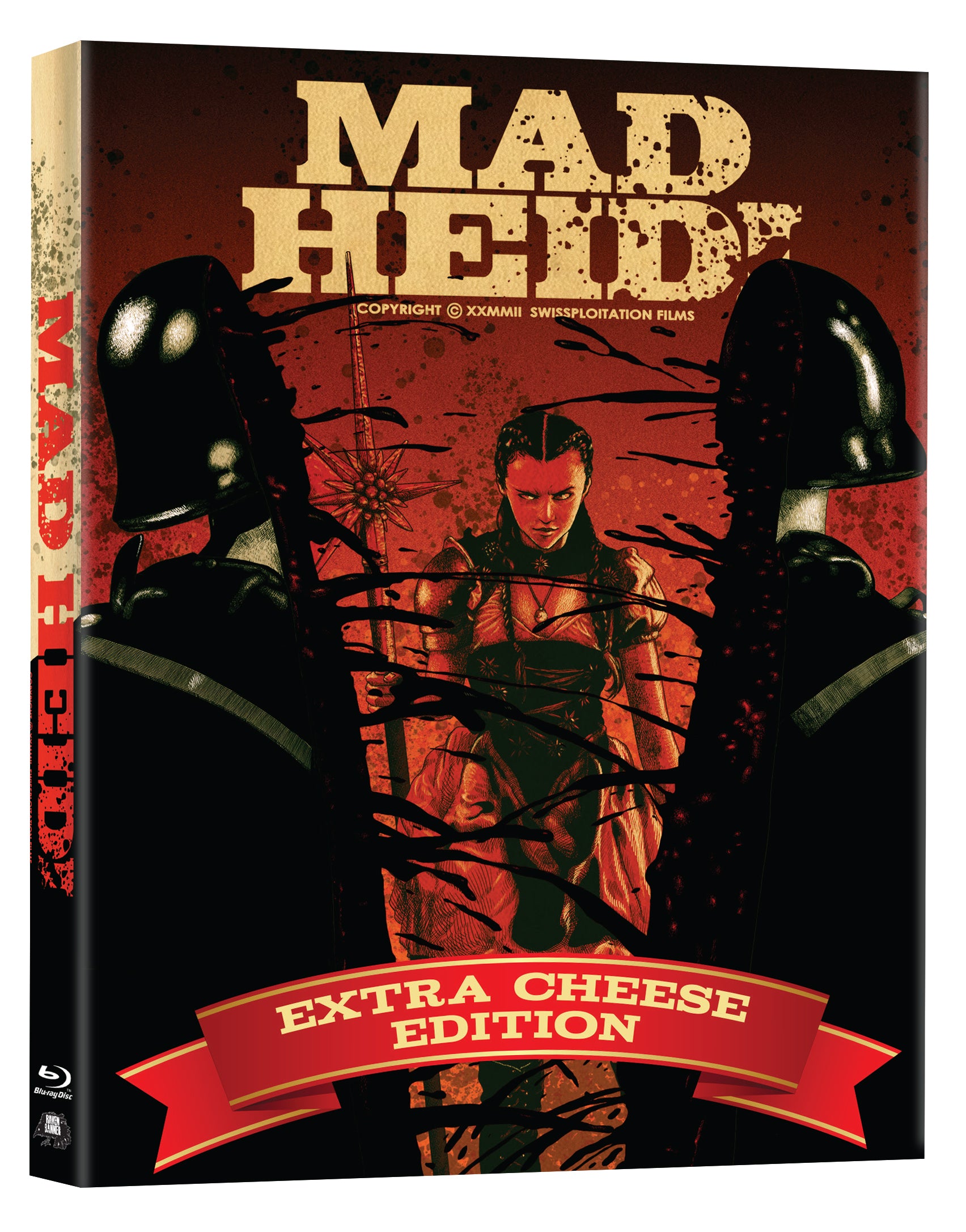MAD HEIDI - EXTRA CHEESE LIMITED EDITION BLU-RAY & CD w/ TRADING CARDS