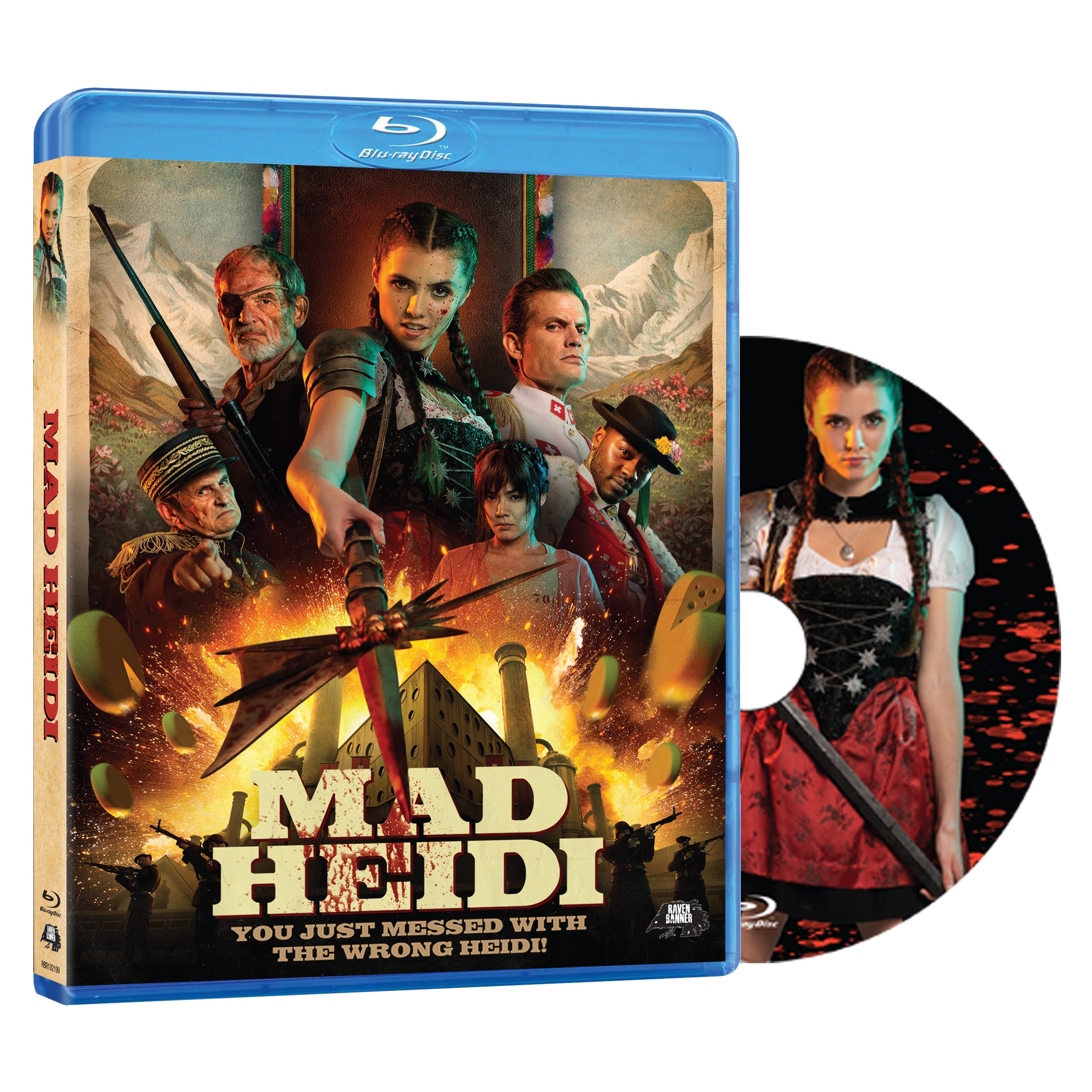 海外 正規品】 マッド・ハイジMad Heidi +Blu-ray+CD Uncut UHD 外国 