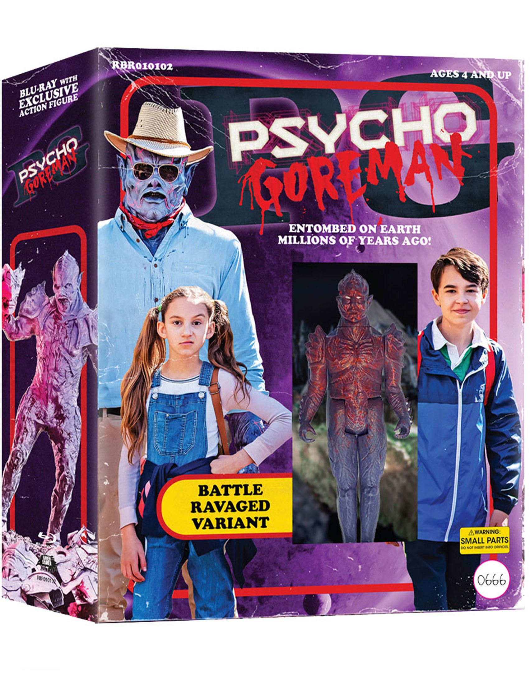 PG: PSYCHO GOREMAN - ACTION FIGURE w/ BLU-RAY LIMITED EDITION
