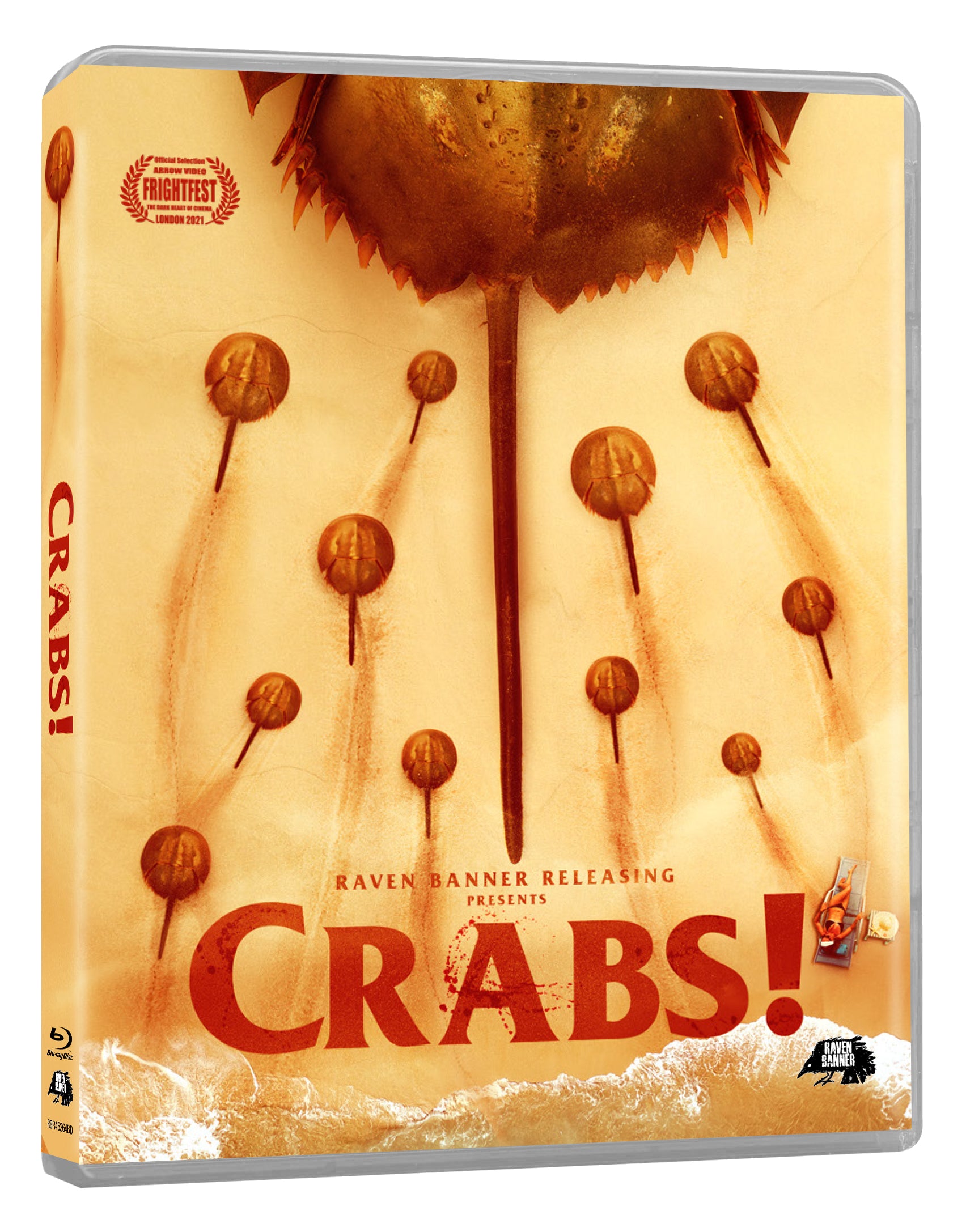 CRABS! BLU-RAY & CD COMBO w/ LIMITED EDITION O-CARD
